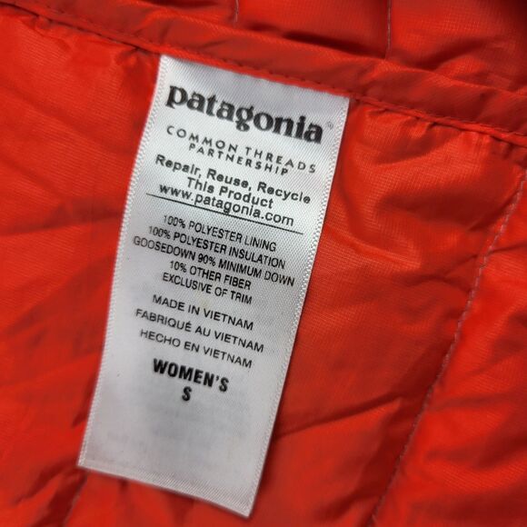 Patagonia Lightweight Puffer Down Vest Women's Purple Small 84628 - Picture 14 of 16
